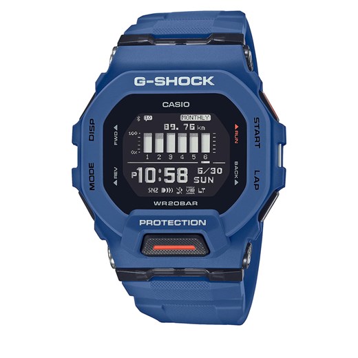Zegarek G-Shock GBD-200-2ER Granatowy ze sklepu eobuwie.pl w kategorii Zegarki - zdjęcie 166797319