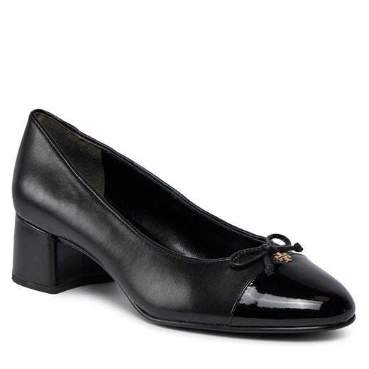 Czółenka Tory Burch Cap-Toe Pump 45Mm 154517 Perfect Black / Perfect Black 004 Tory Burch 39.5 eobuwie.pl