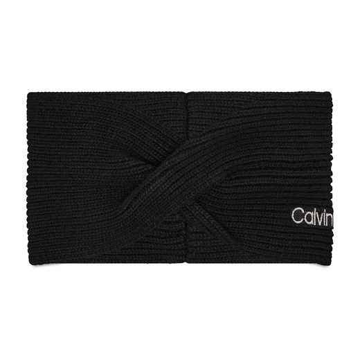 Opaska materiałowa Calvin Klein Essential Knit Headband K60K608656 BAX Calvin Klein one size eobuwie.pl