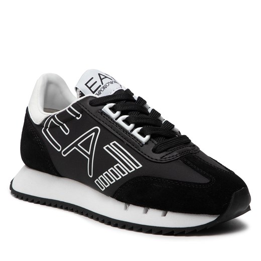 Sneakersy EA7 Emporio Armani X8X101 XK257 A120 Black/White 46 eobuwie.pl