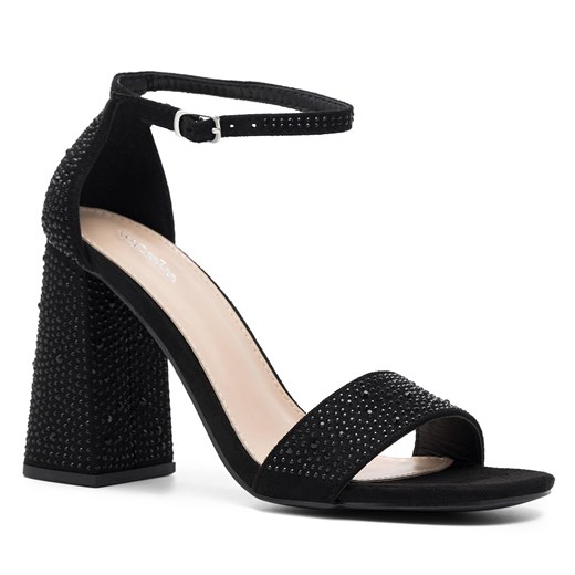 Sandały DeeZee KL-F3496-1 Czarny 40 okazyjna cena eobuwie.pl