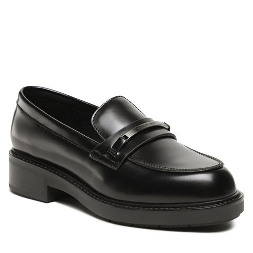 Loafersy Calvin Klein Rubber Sole W/Hw HW0HW01791 Ck Black BEH Calvin Klein 39 eobuwie.pl