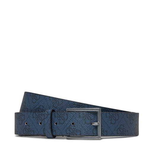 Pasek Męski Guess Vezzola Belts BM7781 P3435 Granatowy ze sklepu eobuwie.pl w kategorii Paski męskie - zdjęcie 166802708