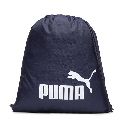 Worek Puma Phase Gym Sack 079944 02 Granatowy ze sklepu eobuwie.pl w kategorii Plecaki - zdjęcie 166802825