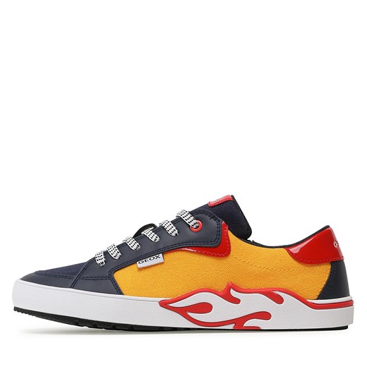 Sneakersy Geox J Alphabeet Boy J35HLA01054C2117 D Yellow/Navy Geox 38 eobuwie.pl