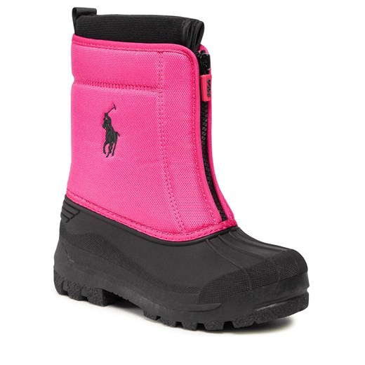 Śniegowce Polo Ralph Lauren RF103670 S BAJA PINK NYLON/NAVY W/ NAVY PP Polo Ralph Lauren 38 eobuwie.pl