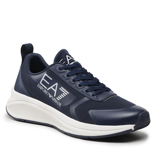 Sneakersy EA7 Emporio Armani X8X125 XK303 R649 Black/Iris/Silver 42.23 eobuwie.pl wyprzedaż
