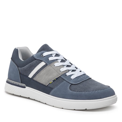 Sneakersy Bata 8499615 Blue Bata 46 promocyjna cena eobuwie.pl