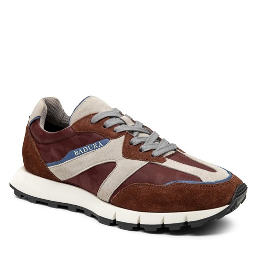 Półbuty Badura JEFFREY-04 MI08 Bordowy 44 eobuwie.pl