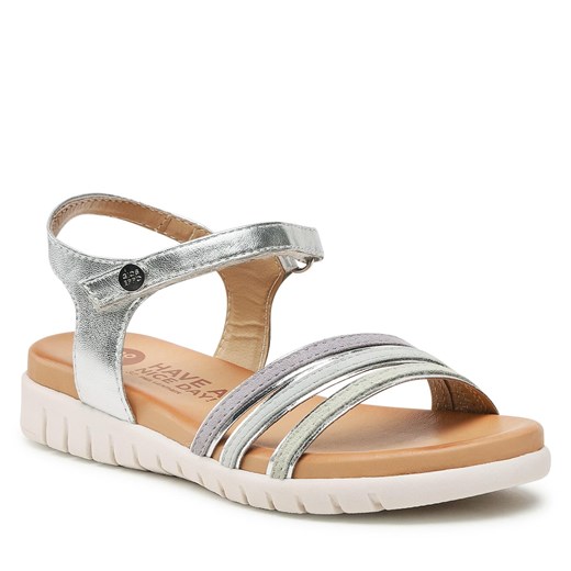 Sandały Gioseppo 68237-P1 Silver Gioseppo 38 eobuwie.pl