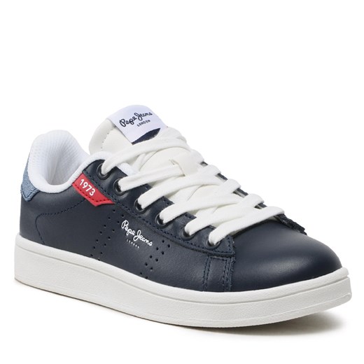 Sneakersy Pepe Jeans Player Basic B Jeans PBS30545 Navy 595 Pepe Jeans 35 eobuwie.pl okazja