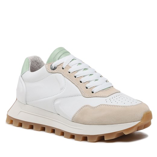 Buty Bronx Aver-y 66454-BA Off White/Pastel Green 3684 Bronx 40 okazyjna cena eobuwie.pl
