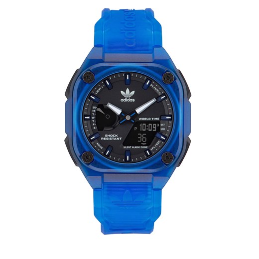 Zegarek adidas Originals City Tech One Watch AOST23058 Blue one size eobuwie.pl