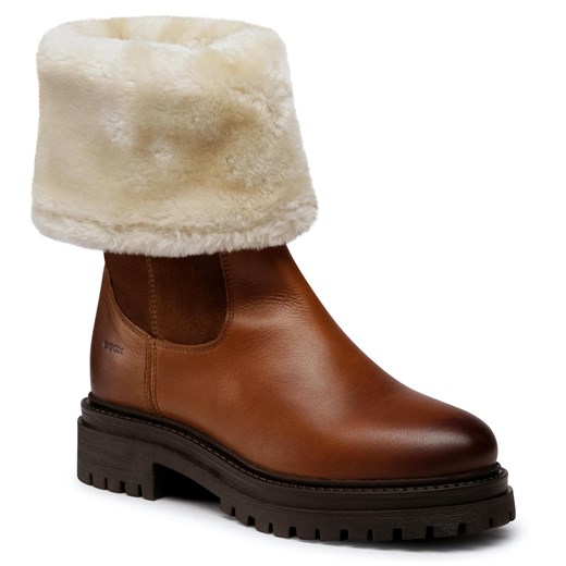 Botki Geox D Iridea M D04HRM 02246 C6001 Cognac Geox 39 okazja eobuwie.pl