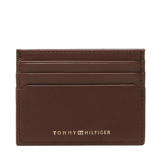 Etui na karty kredytowe Tommy Hilfiger Th Premium Leather Cc Holder AM0AM10987 GT8 ze sklepu eobuwie.pl w kategorii Etui - zdjęcie 166811479