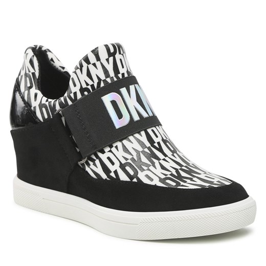 Sneakersy DKNY Cosmos K4254239 Black/White 005 38 eobuwie.pl