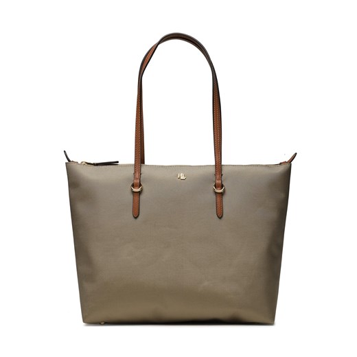 Torebka Lauren Ralph Lauren 431916737003 Brązowy ze sklepu eobuwie.pl w kategorii Torby Shopper bag - zdjęcie 166811888