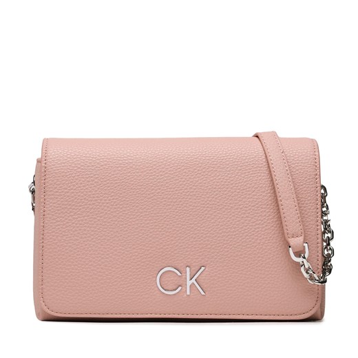 Torebka Calvin Klein Re-Lock Shoulder Bag W/Flap K60K610455 TQP Calvin Klein one size eobuwie.pl