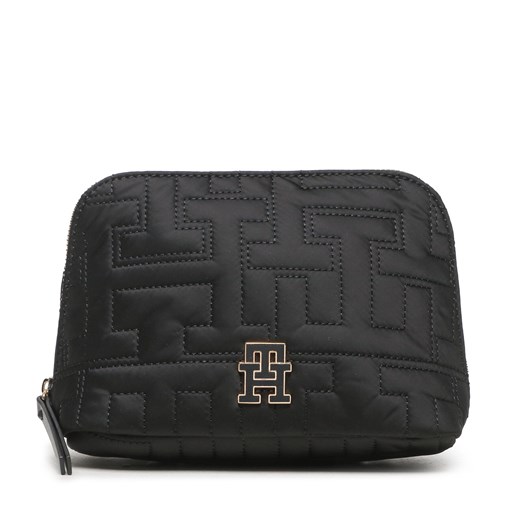 Kosmetyczka Tommy Hilfiger Th Chic Nylon Washbag AW0AW15122 BDS ze sklepu eobuwie.pl w kategorii Kosmetyczki - zdjęcie 166812926