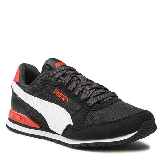 Sneakersy Puma ST Runner v3 Mesh Jr 385510 21 Dark Coal-Puma White-Puma Black Puma 38.5 eobuwie.pl