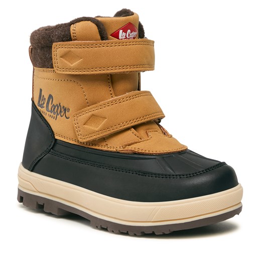 Śniegowce Lee Cooper Lcj-23-01-2059K Camel Lee Cooper 35 okazja eobuwie.pl
