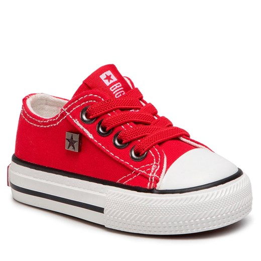 Trampki Big Star Shoes DD374161 M Red 25 okazja eobuwie.pl