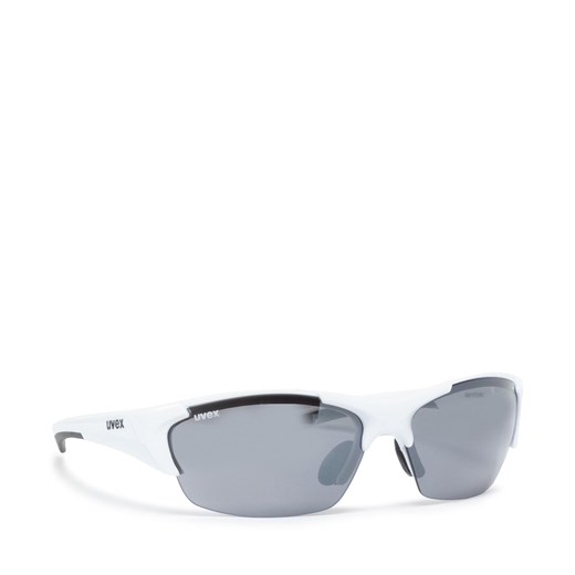 Okulary przeciwsłoneczne Uvex Blaze III S5320468216 Biały ze sklepu eobuwie.pl w kategorii Okulary przeciwsłoneczne męskie - zdjęcie 166814867