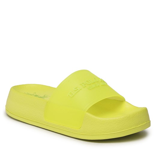 Klapki U.S. Polo Assn. Amami AMAMI001 YEL005 39 okazyjna cena eobuwie.pl
