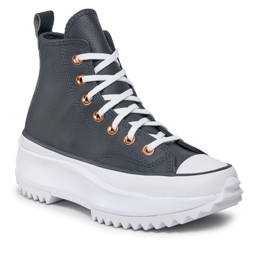 Sneakersy Converse Run Star Hike Platform Metallic & Leather A04183C Black Converse 39 eobuwie.pl