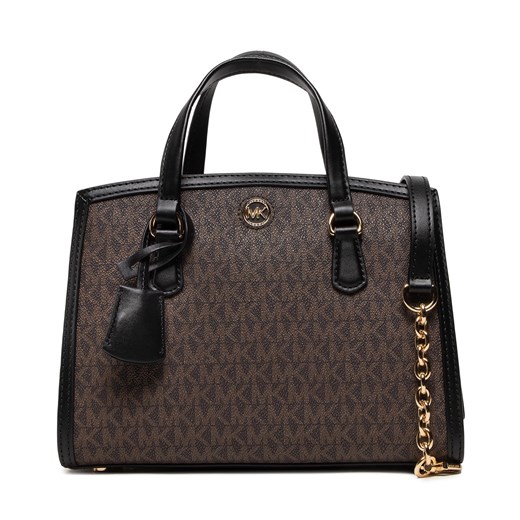 Torebka MICHAEL Michael Kors Chantal 30F2G7CM1B Brown/Blk Michael Michael Kors one size okazja eobuwie.pl