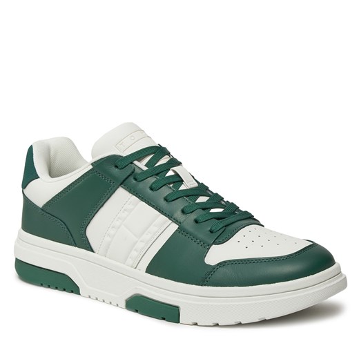 Sneakersy Tommy Jeans Tjm Leather Cupsole 2.0 EM0EM01352 Court Green L4L Tommy Jeans 43 eobuwie.pl