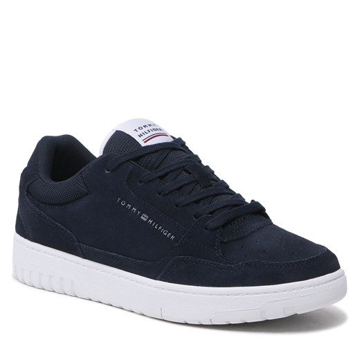 Sneakersy Tommy Hilfiger Th Basket Core Suede FM0FM04694 Desert Sky DW5 Tommy Hilfiger 40 eobuwie.pl