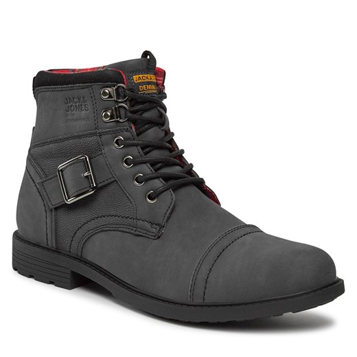 Trzewiki Jack&Jones 12241087 Anthracite 4285993 42 promocyjna cena eobuwie.pl