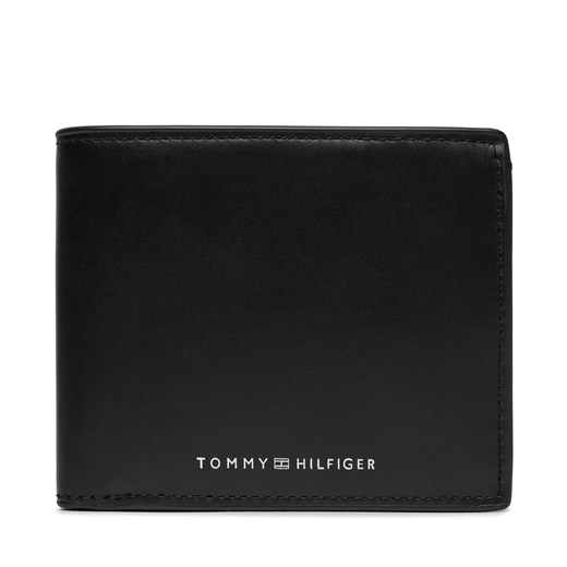 Duży Portfel Męski Tommy Hilfiger Th Spw Leather Cc And Coin AM0AM11871 Black BDS ze sklepu eobuwie.pl w kategorii Portfele męskie - zdjęcie 166817268