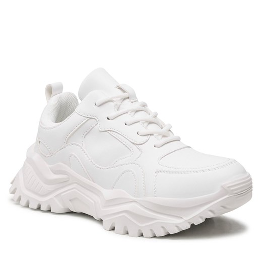 Sneakersy DeeZee WS8217-5 White ze sklepu eobuwie.pl w kategorii Buty sportowe damskie - zdjęcie 166817468