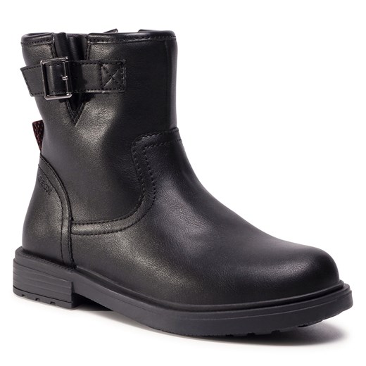 Kozaki Geox J Eclair G.B J049QB 000BC C9999 S Black Geox 32 okazja eobuwie.pl