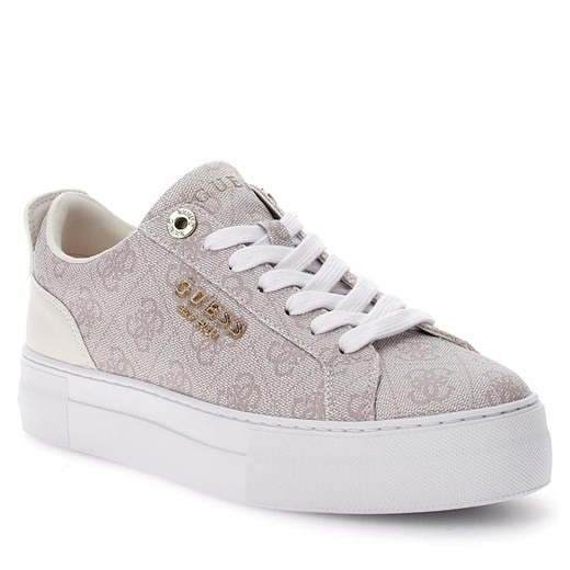 Sneakersy Guess FL8GEA FAL12 DOVE Guess 41 promocyjna cena eobuwie.pl