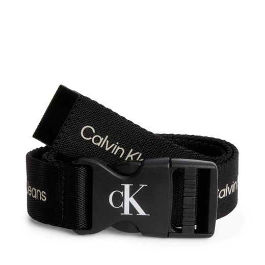 Pasek Dziecięcy Calvin Klein Jeans Click Buckle Belt IU0IU00444 BEH S/M eobuwie.pl okazja