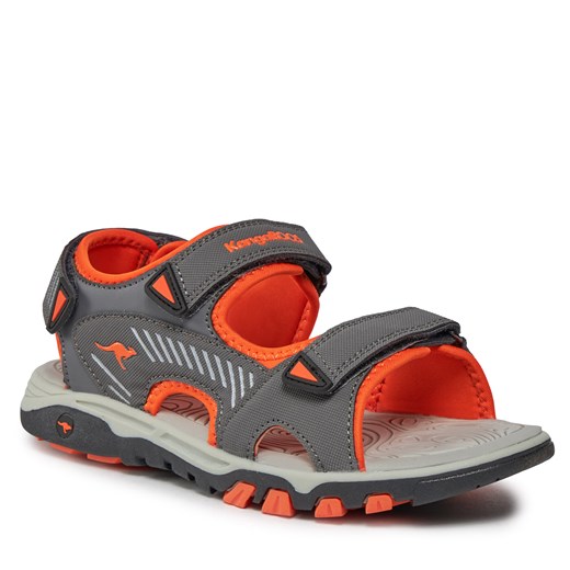 Sandały KangaRoos 10049 000 2124 Steel Grey/Flame Kangaroos 39 eobuwie.pl