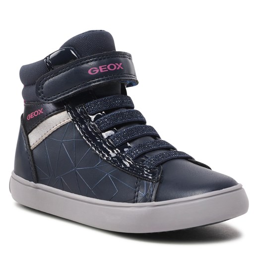 Trzewiki Geox J Gisli G. A J164NA 00454 C4268 M Navy/Fuchsia Geox 26 okazja eobuwie.pl