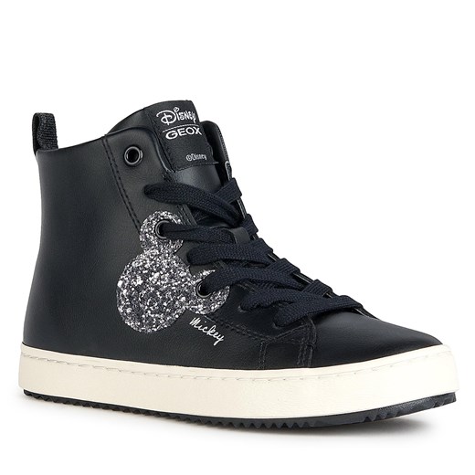 Sneakersy Geox J Kalispera Girl J364GD 000BC C9999 M Black Geox 25 wyprzedaż eobuwie.pl