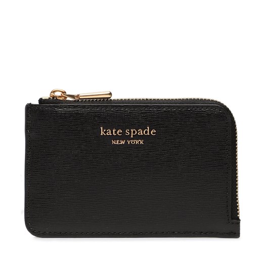 Etui na karty kredytowe Kate Spade Morgan Saffiano Leather Zip Ca K8919 Black one size eobuwie.pl okazyjna cena