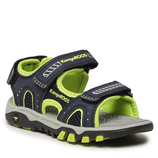 Sandały KangaRoos K-Celtic Kento 10048 000 4054 M Dk Navy/Lime Kangaroos 29 eobuwie.pl