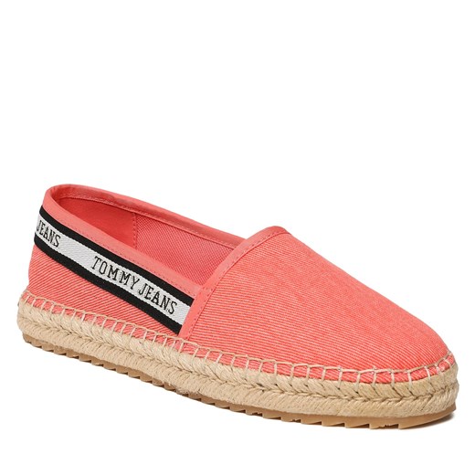 Espadryle Tommy Jeans Tjw Flatform Webbing Espadrille EN0EN02362 Santa Fe Sunset Tommy Jeans 41 eobuwie.pl