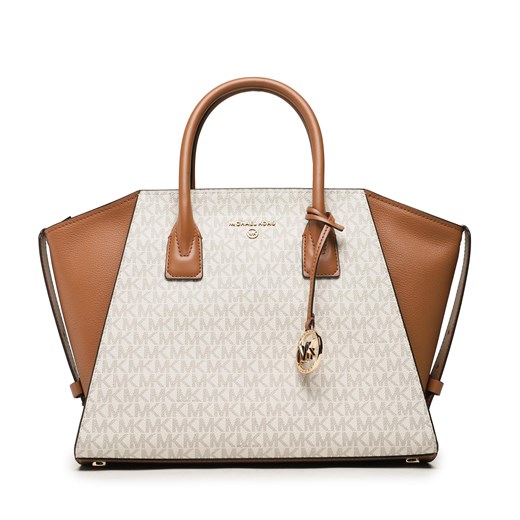 Torebka MICHAEL Michael Kors Avril 30F2G4VS7B Écru ze sklepu eobuwie.pl w kategorii Torby Shopper bag - zdjęcie 166825967