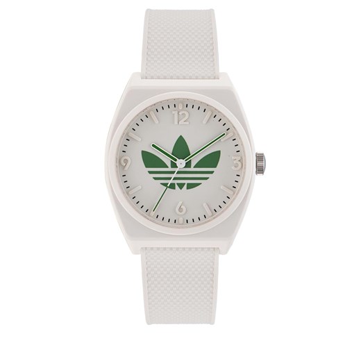 Zegarek adidas Originals Project Two Watch AOST23047 Biały ze sklepu eobuwie.pl w kategorii Zegarki - zdjęcie 166826015
