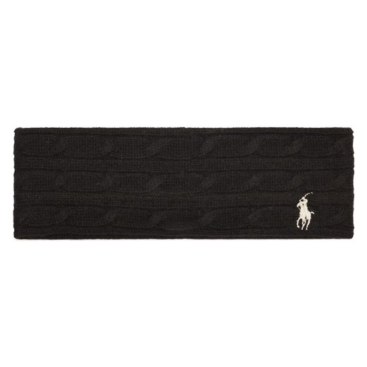 Opaska materiałowa Polo Ralph Lauren 455922975003 Black Polo Ralph Lauren one size okazja eobuwie.pl