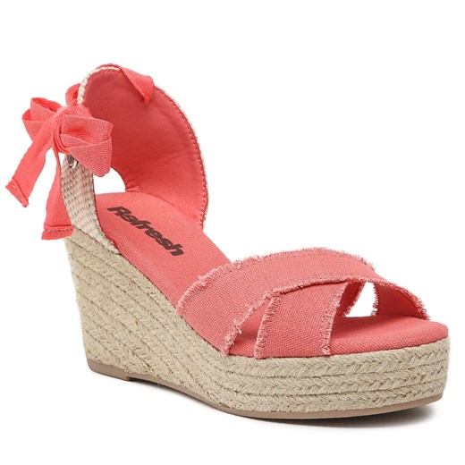 Espadryle Refresh 170773 Coral Refresh 41 eobuwie.pl