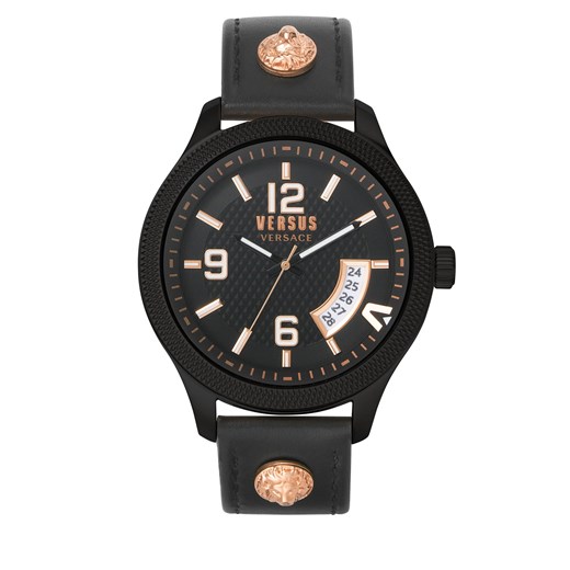 Zegarek Versus Versace Reale VSPVT0420 Black/Black ze sklepu eobuwie.pl w kategorii Zegarki - zdjęcie 166827115