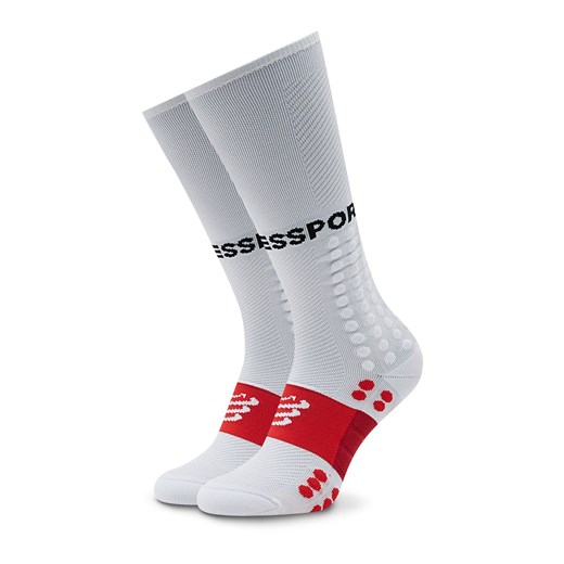 Skarpety wysokie unisex Compressport Run SU00004B White 001 Compressport 39/41 eobuwie.pl wyprzedaż
